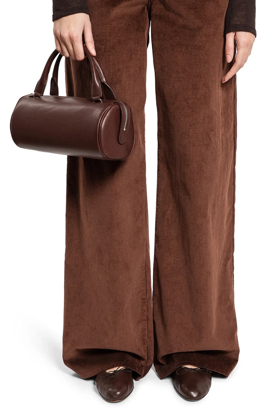 The Row Edith top handle bag, view 5