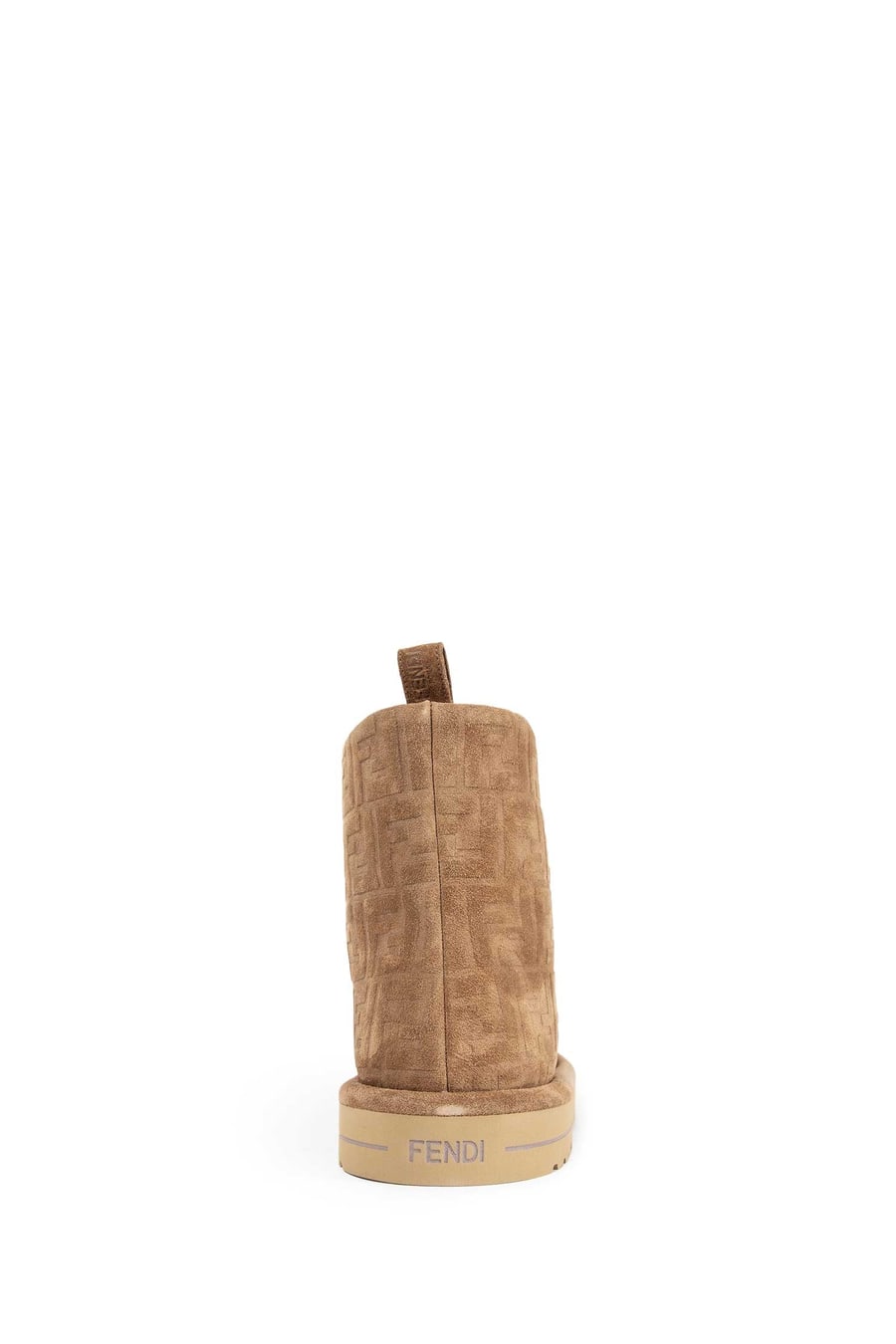 Fendi FF Suede Ankle Boots, view 3