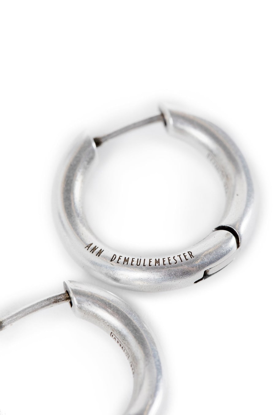 Ann Demeulemeester Mariela Anatomic Loop Earrings, view 2