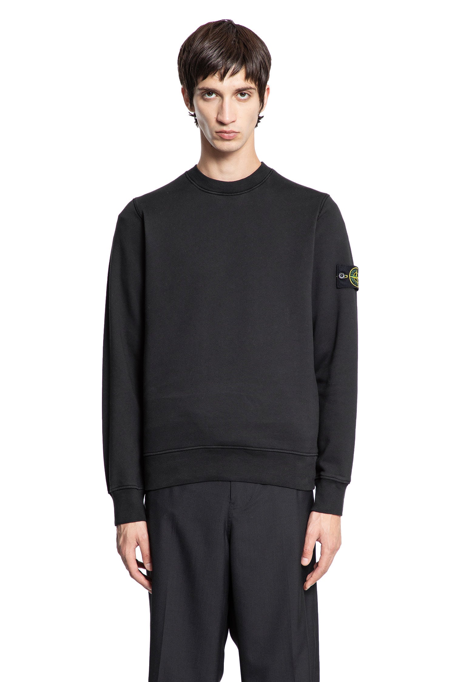 Stone Island 6100060 Organic Cotton Fleece Sweatshirt, view 2