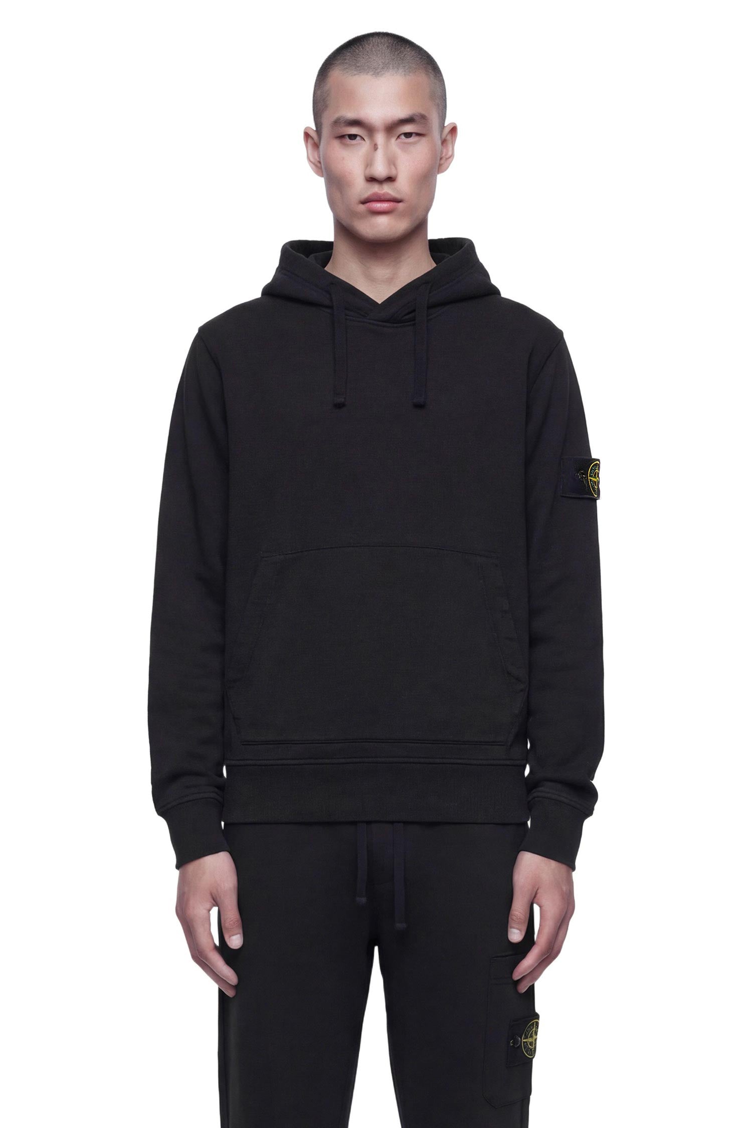 Stone Island 6100062 Organic Cotton Fleece Hoodie