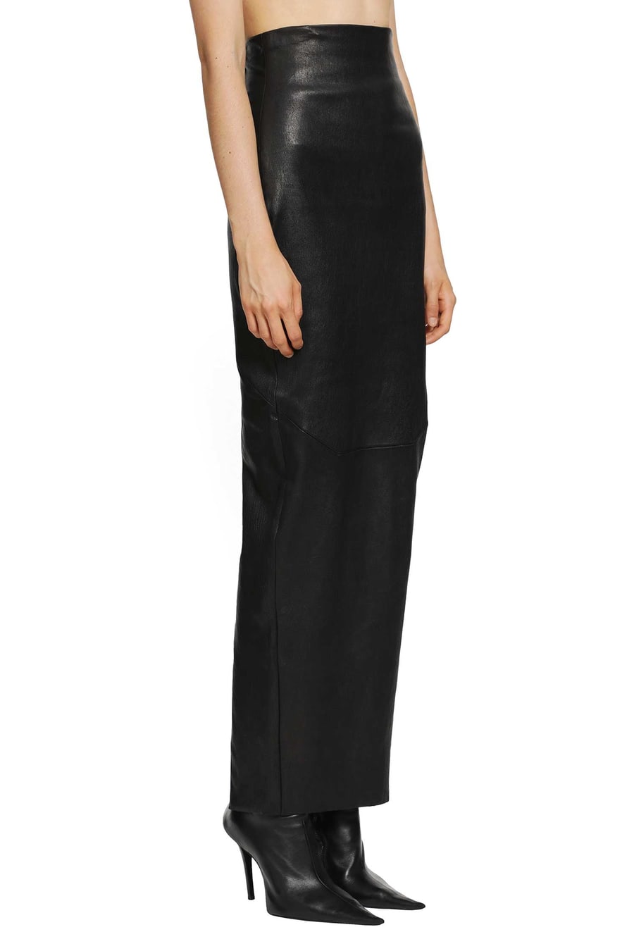 Rick Owens Tower Dirt Pillar Skirt, view 3