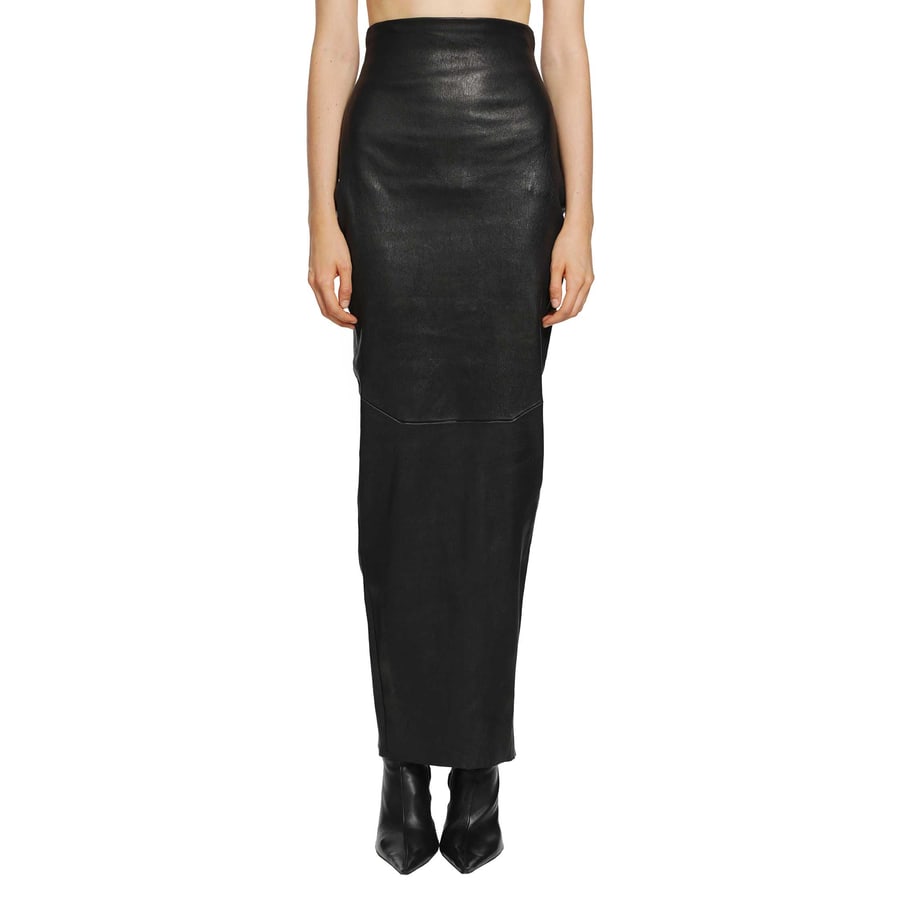 Rick Owens Tower Dirt Pillar Skirt, view 6
