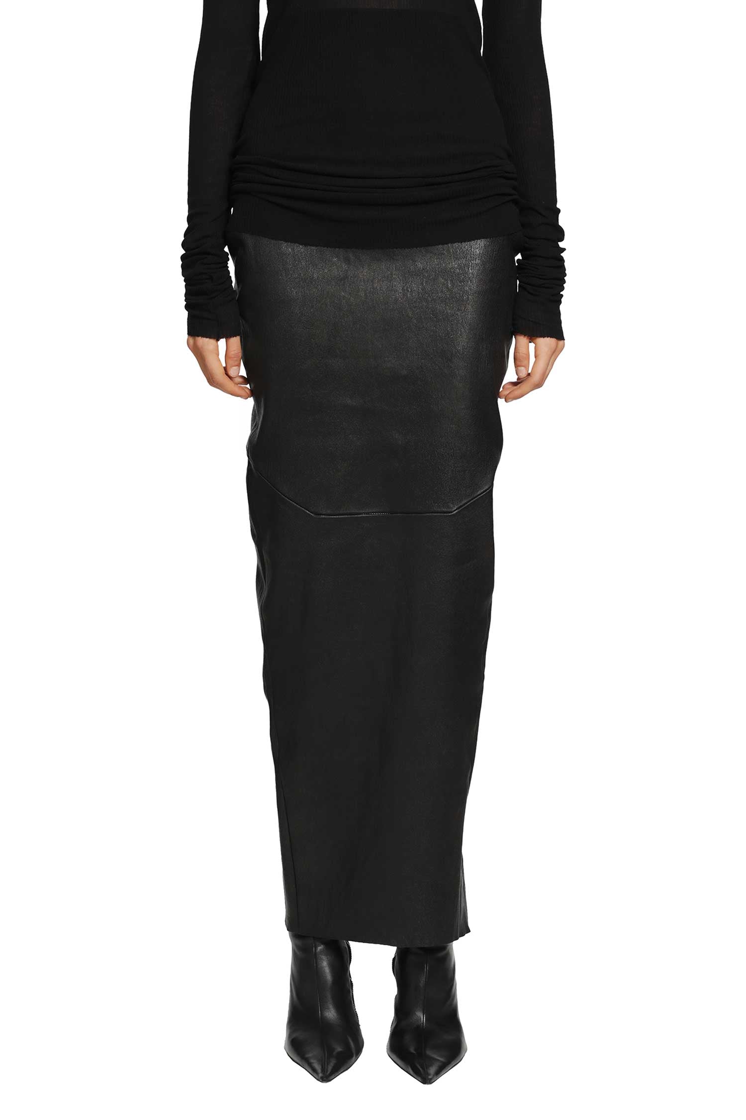 Rick Owens Tower Dirt Pillar Skirt