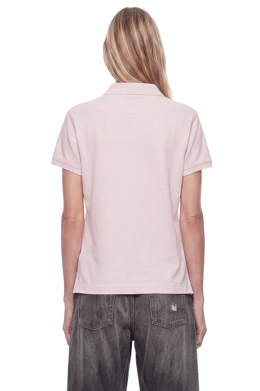 ACNE STUDIOS Logo Polo T-Shirt, view 4