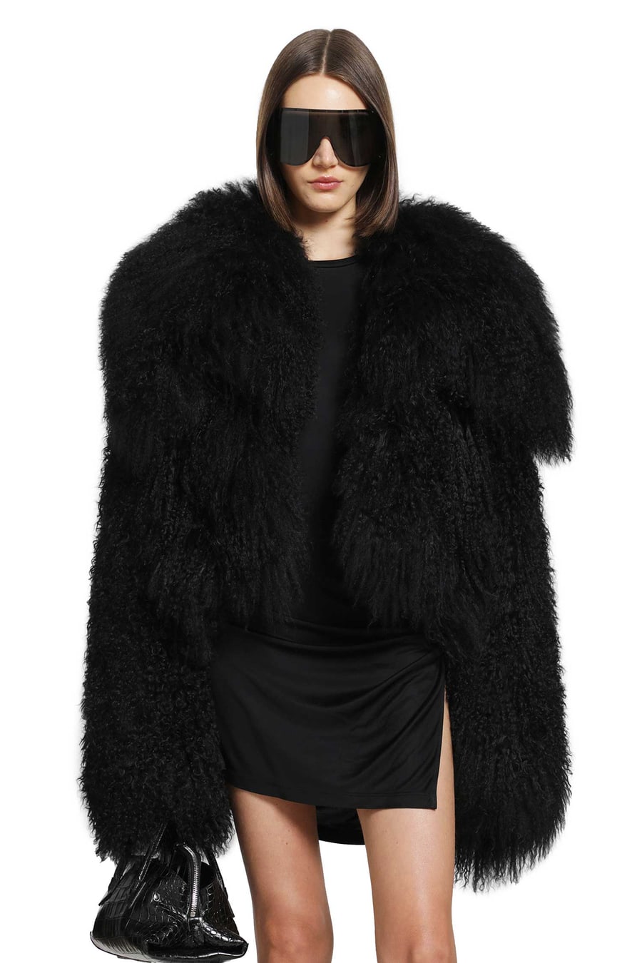 The Attico Shearling Bomber