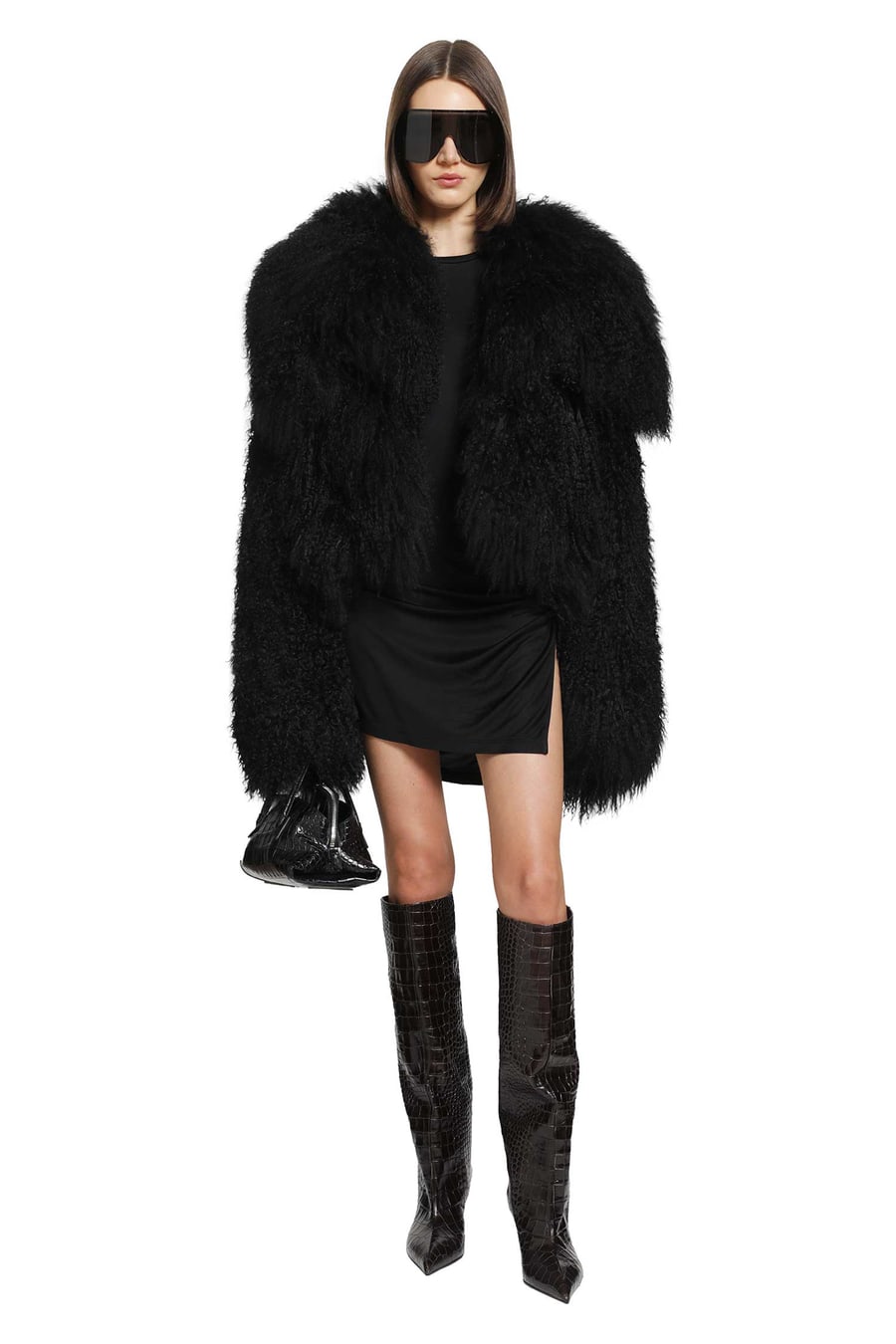 The Attico Shearling Bomber, view 6