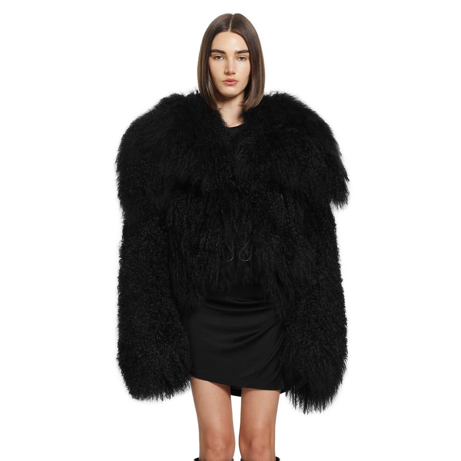 The Attico Shearling Bomber, view 7