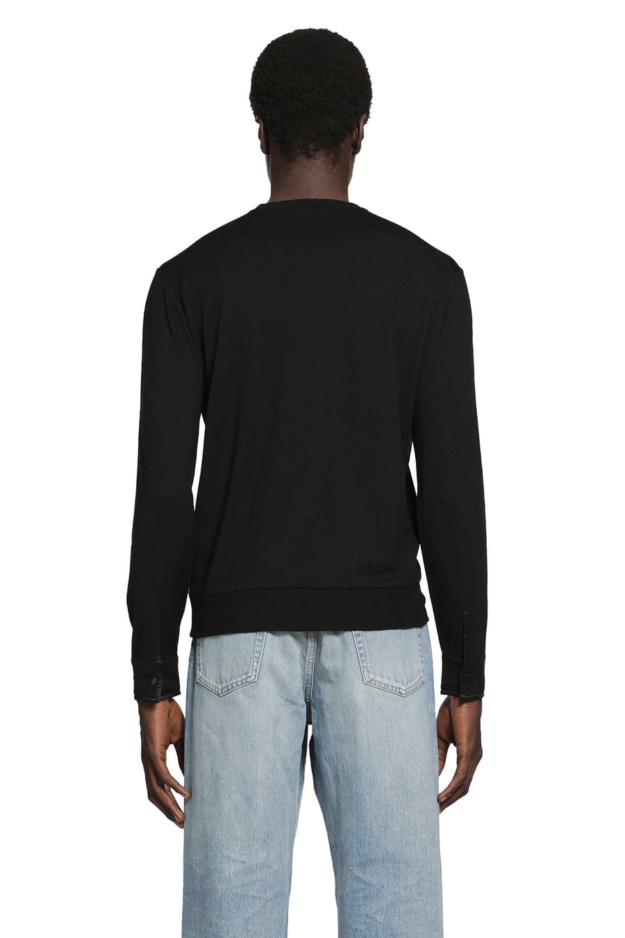 Tom Ford Wool Silk Cashmere Henley, view 4