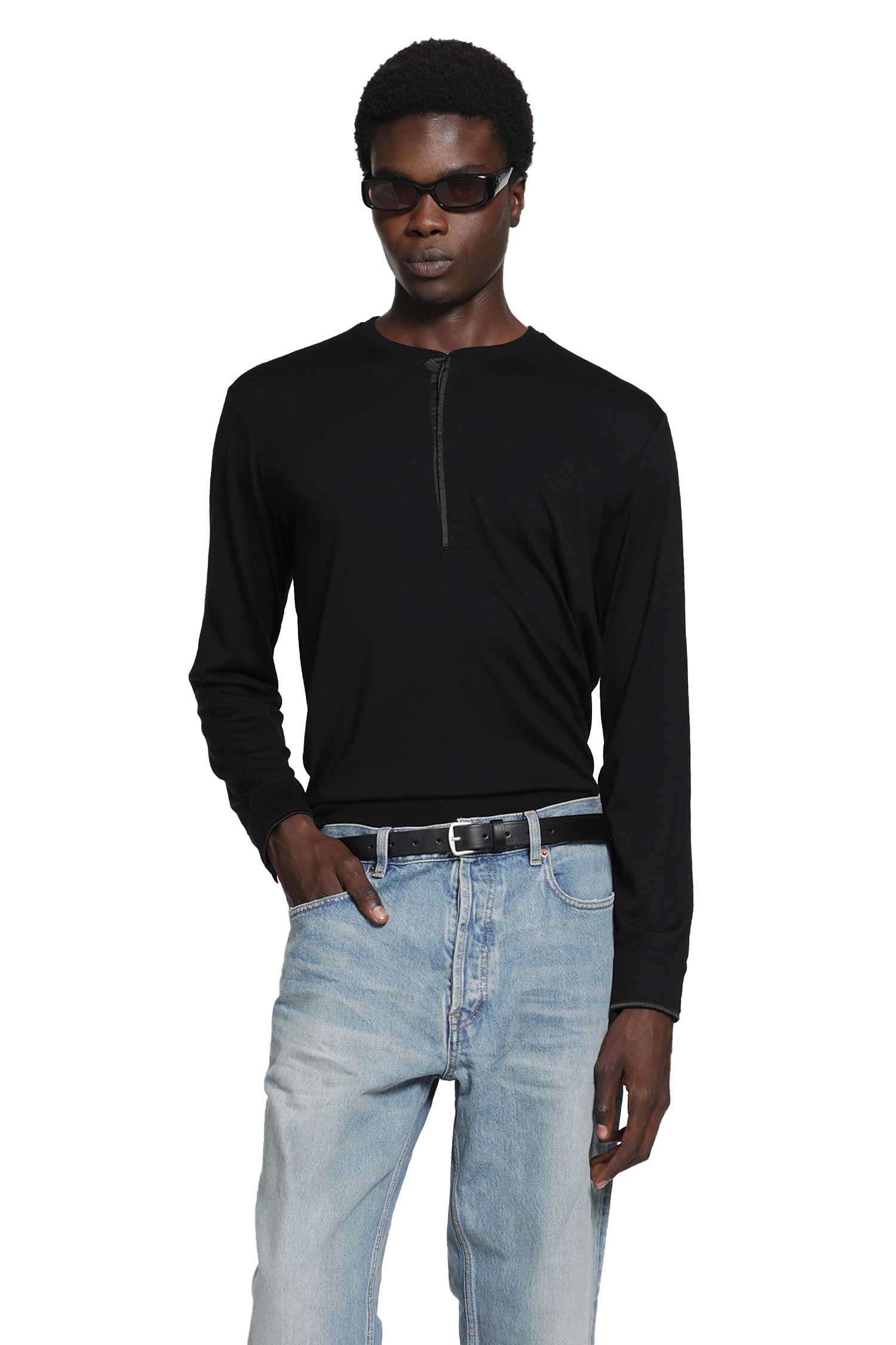 Tom Ford Wool Silk Cashmere Henley