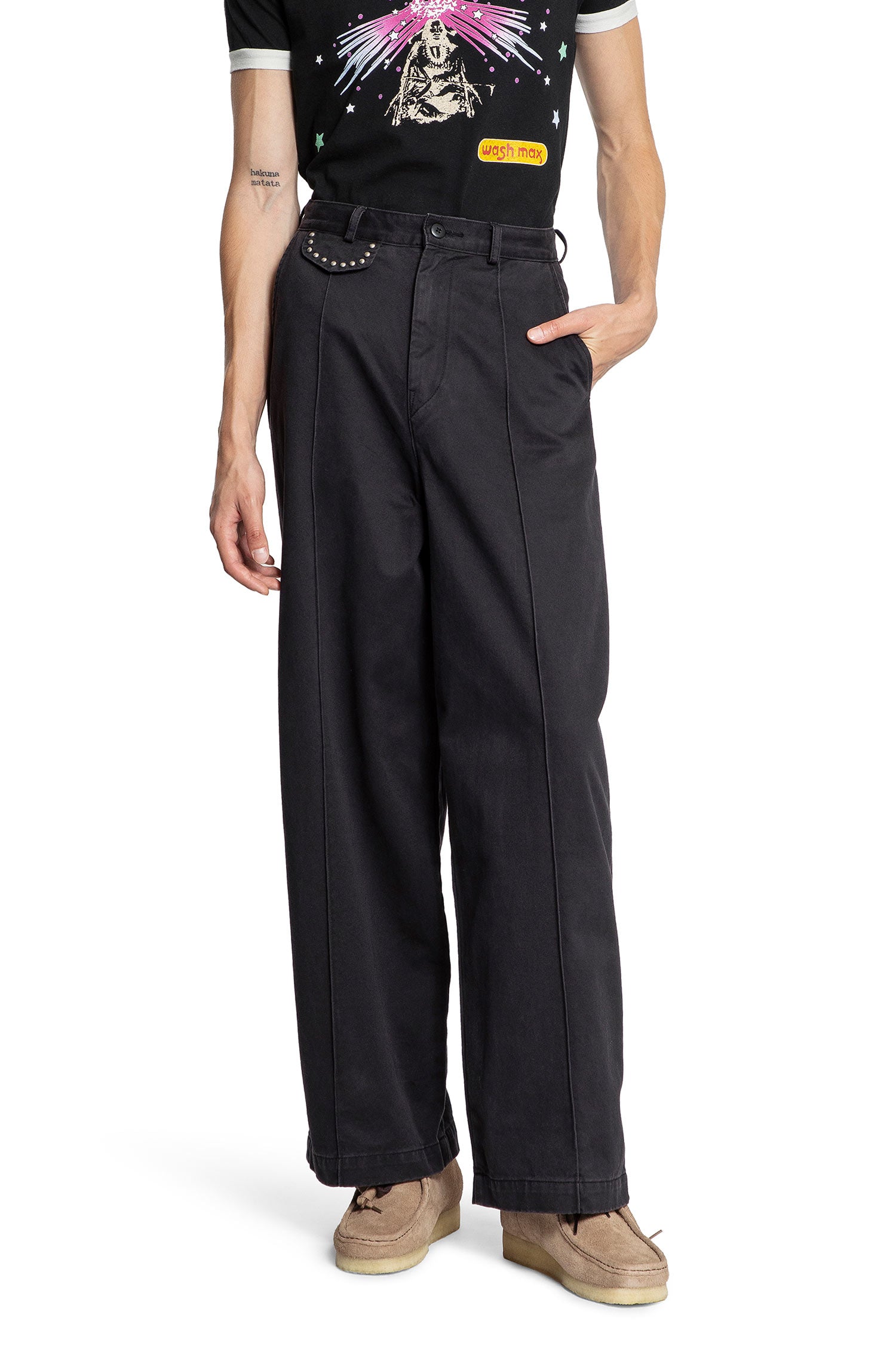 KAPITAL Chino Boogie Day Baggy Pants
