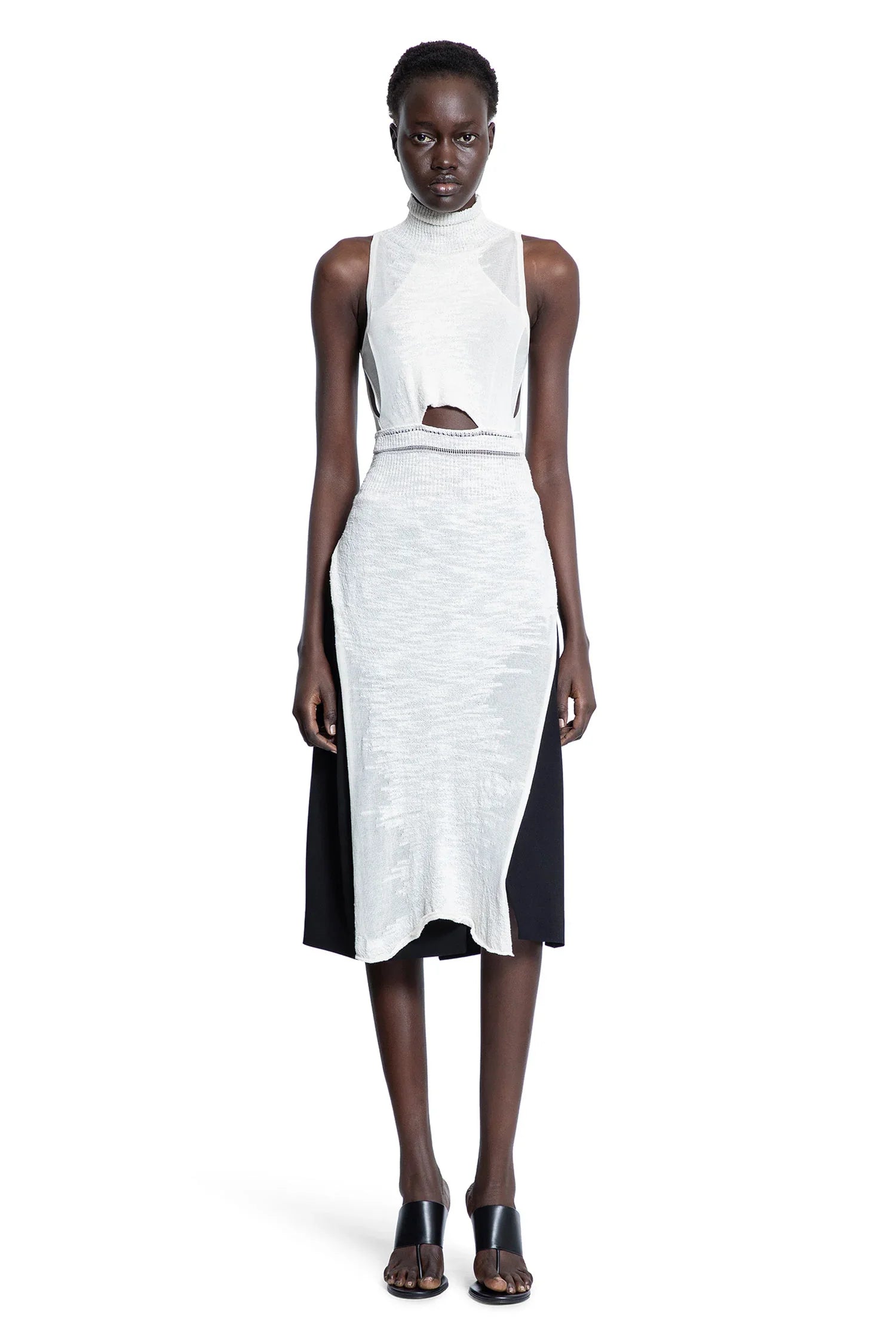 HALOS Eva Turtleneck Apron Top