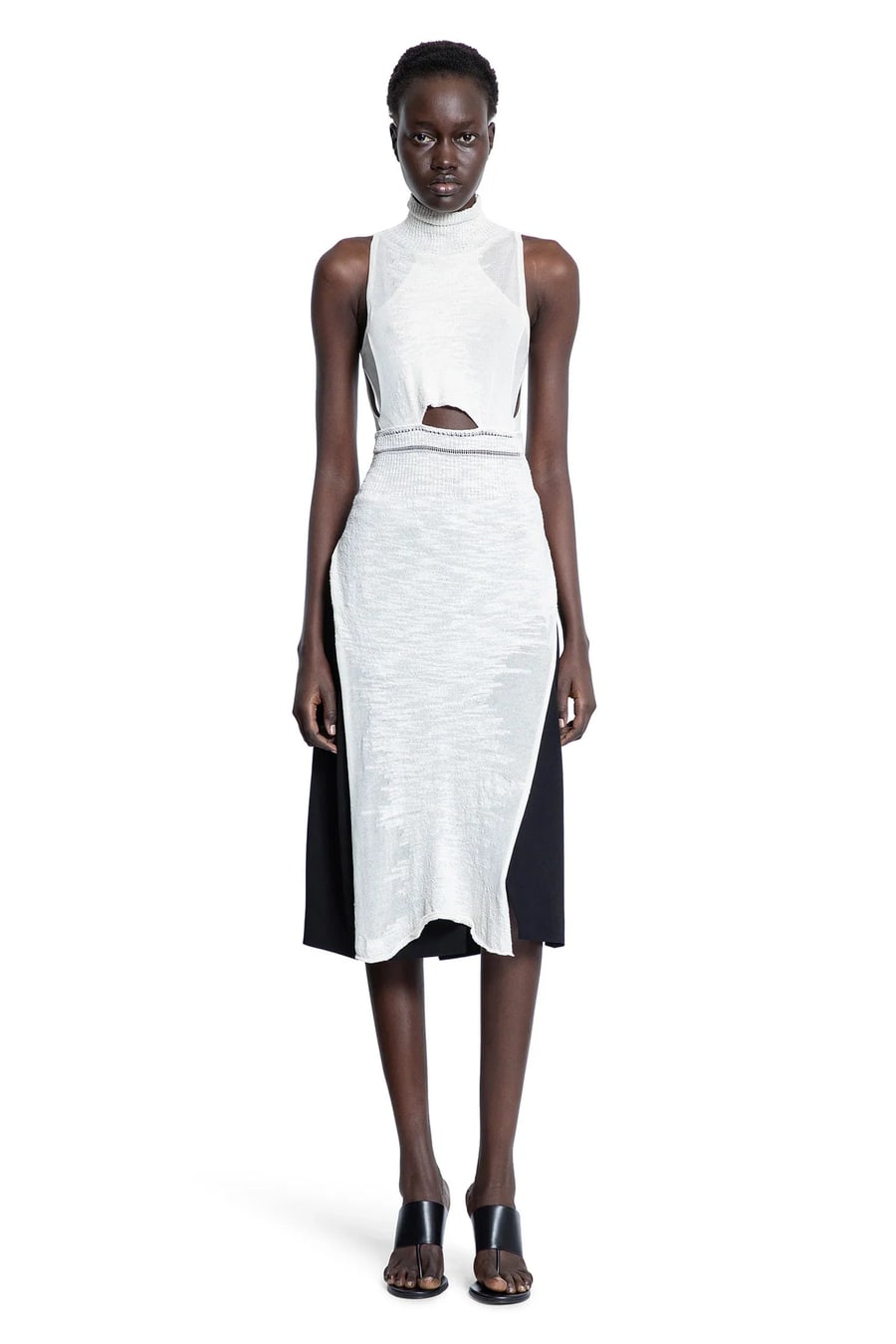 HALOS Eva Turtleneck Apron Top