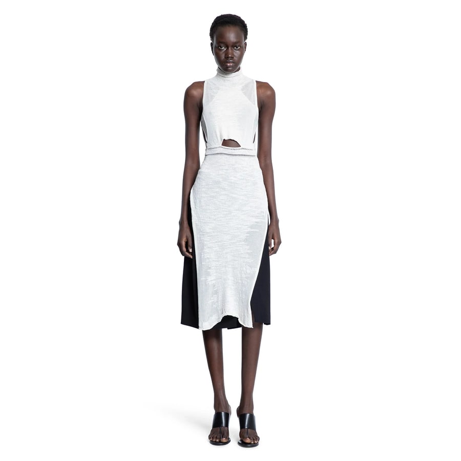 HALOS Eva Turtleneck Apron Top, view 4