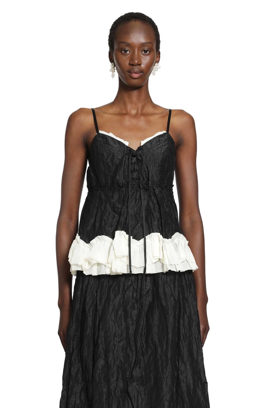 RENLI SU Peplum Top, view 2