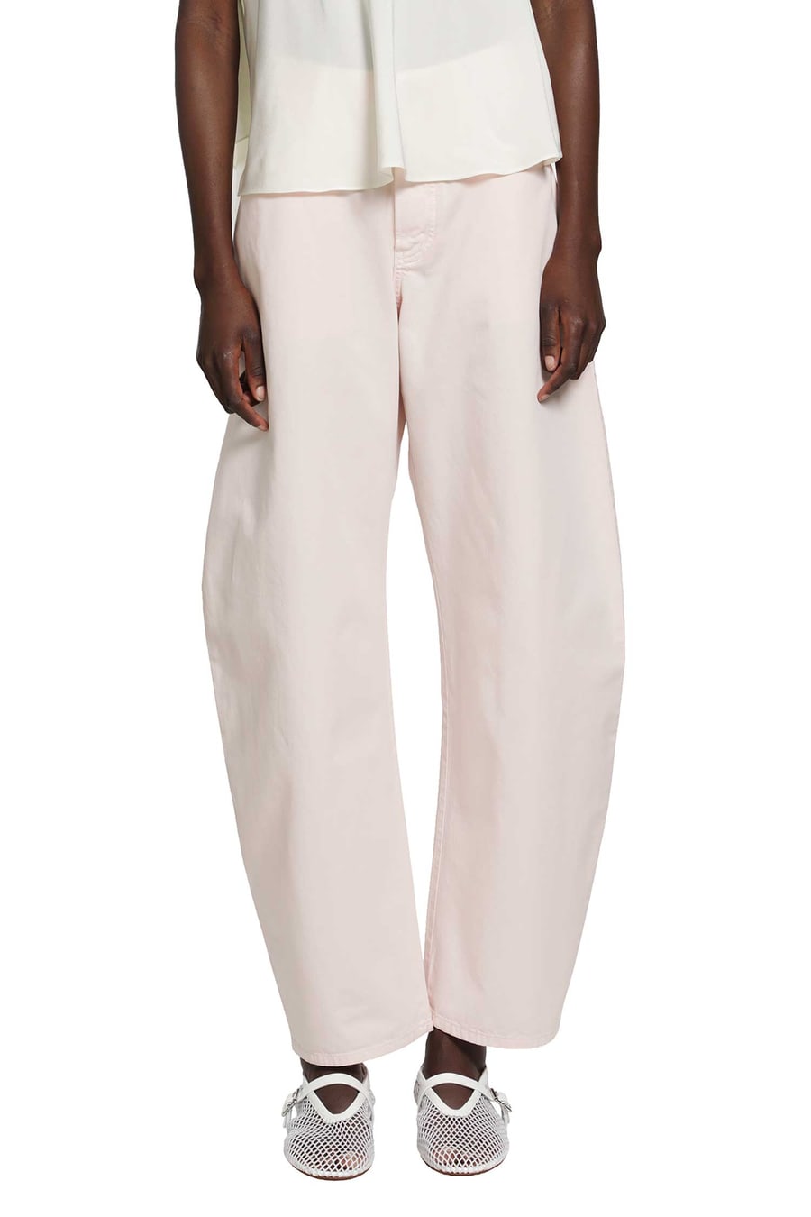 Alaïa Round Denim Pants