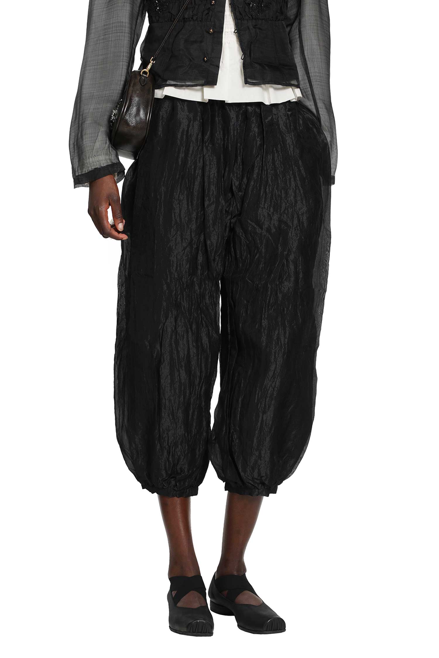 RENLI SU Gathered Balloon Trousers