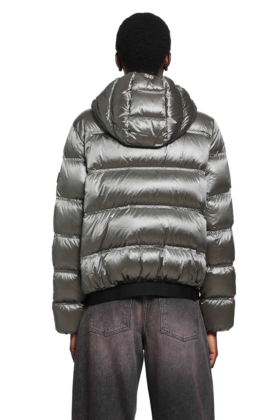 Moncler Sensation Short Down Jacket, view 4
