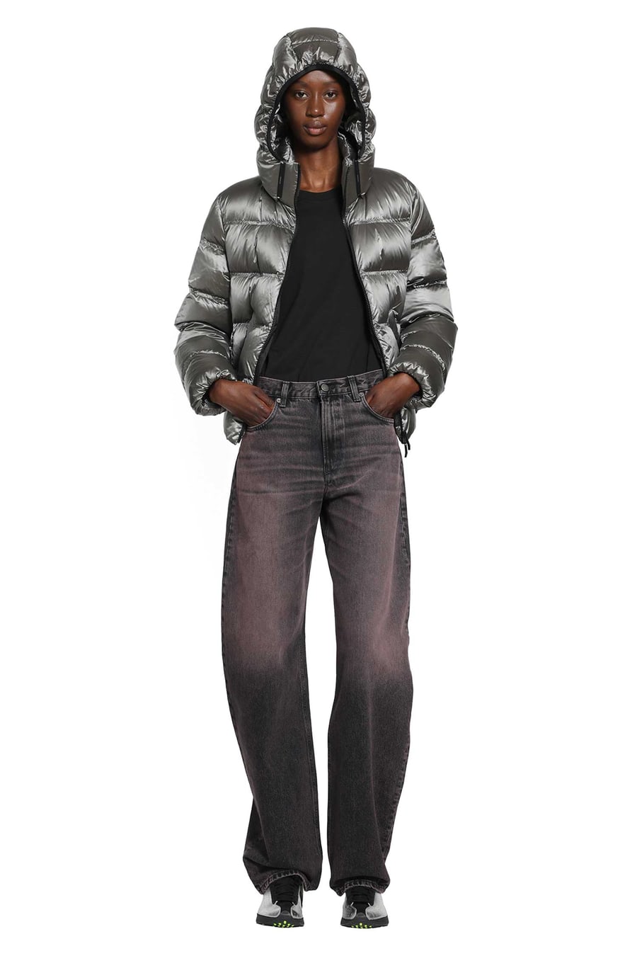 Moncler Sensation Short Down Jacket, view 7