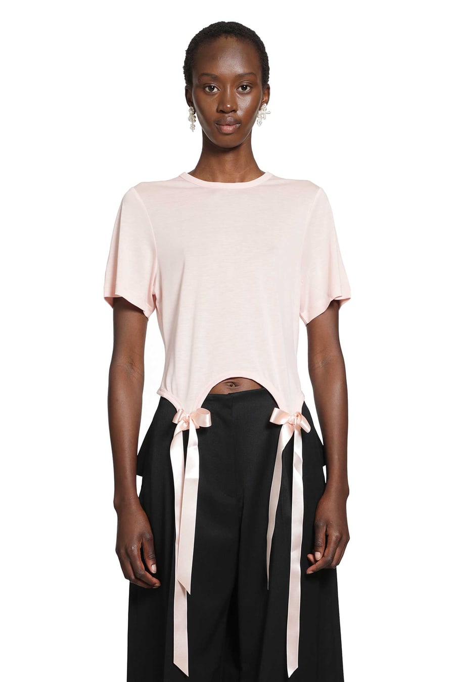 SIMONE ROCHA Bow Tail Easy T-Shirt, view 2