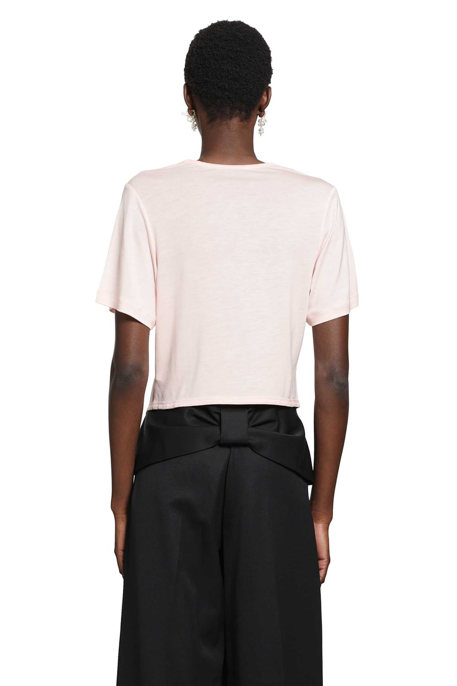 SIMONE ROCHA Bow Tail Easy T-Shirt, view 4