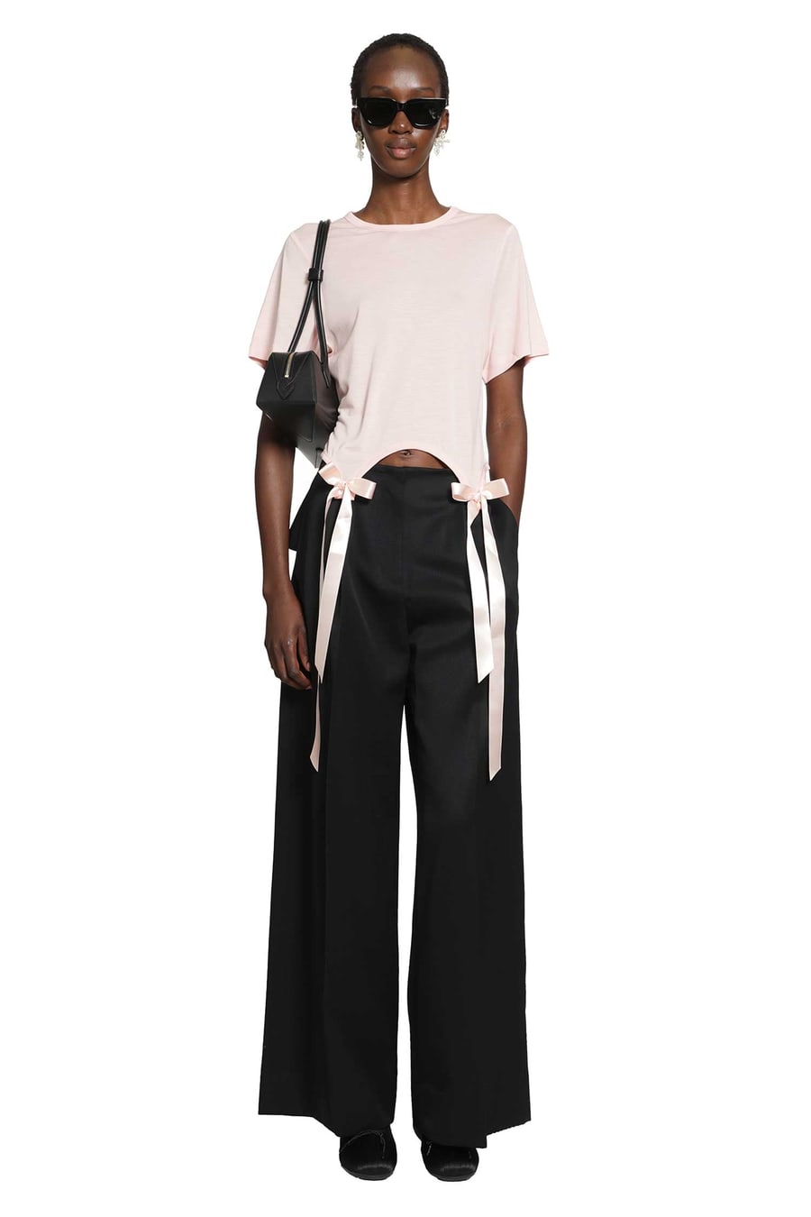 SIMONE ROCHA Bow Tail Easy T-Shirt, view 6