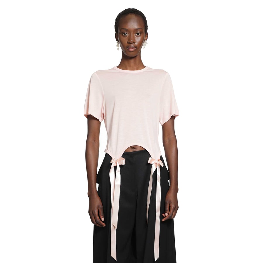 SIMONE ROCHA Bow Tail Easy T-Shirt, view 7