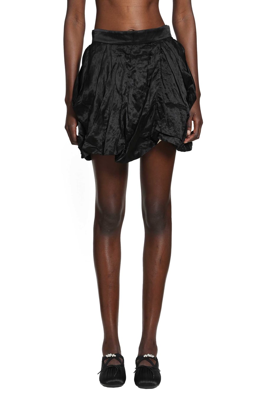 RENLI SU Gathered Mini SKirt, view 2