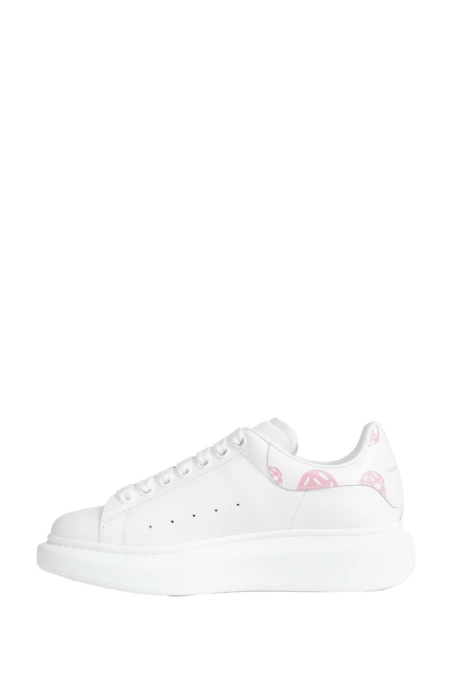 MCQUEEN Leather Sneakers, view 4