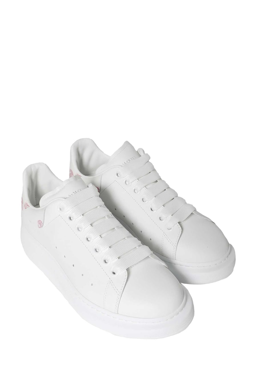 MCQUEEN Leather Sneakers, view 5