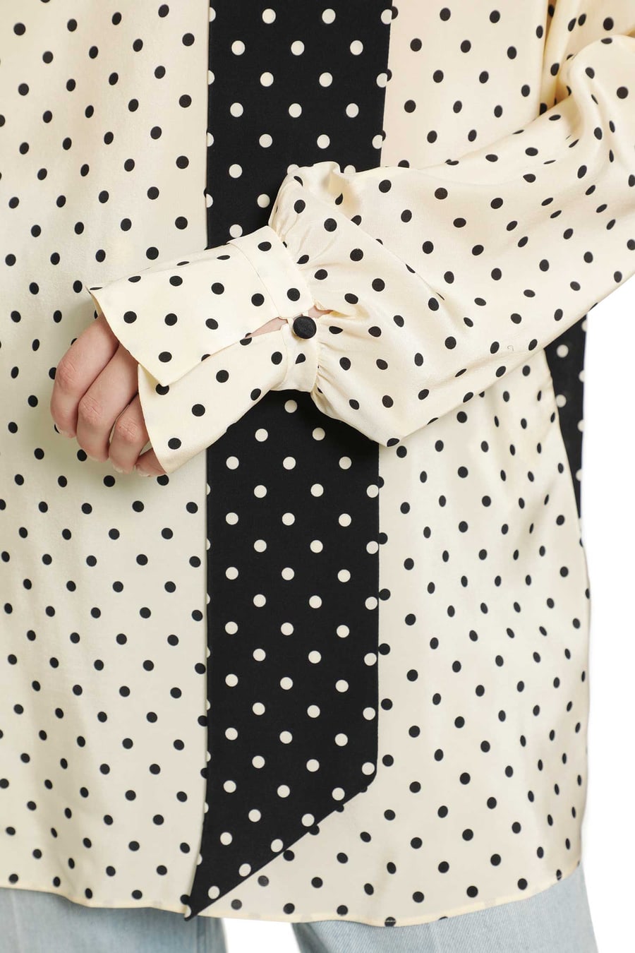 VALENTINO Polka dot blouse, view 5