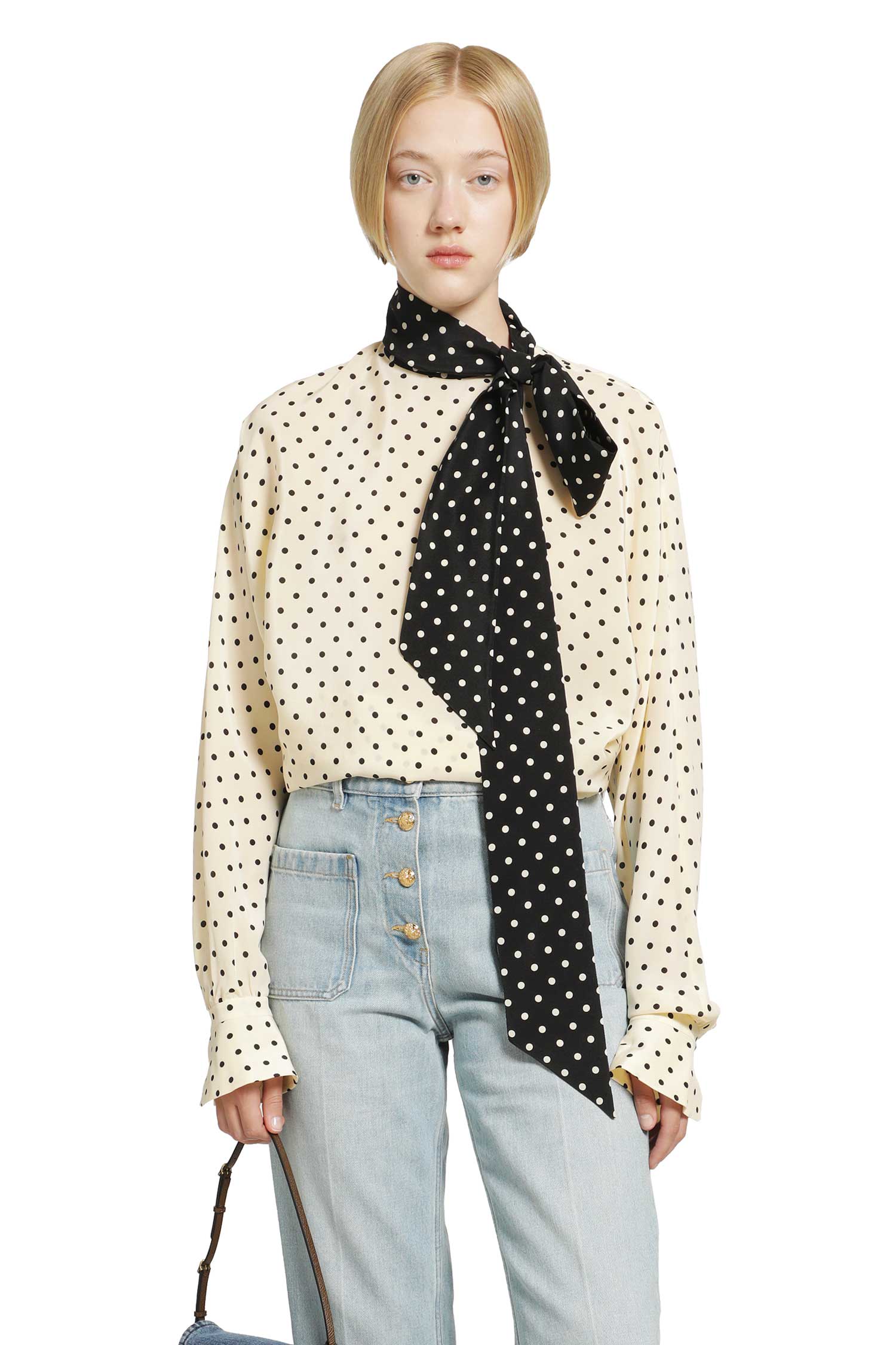 VALENTINO Polka dot blouse