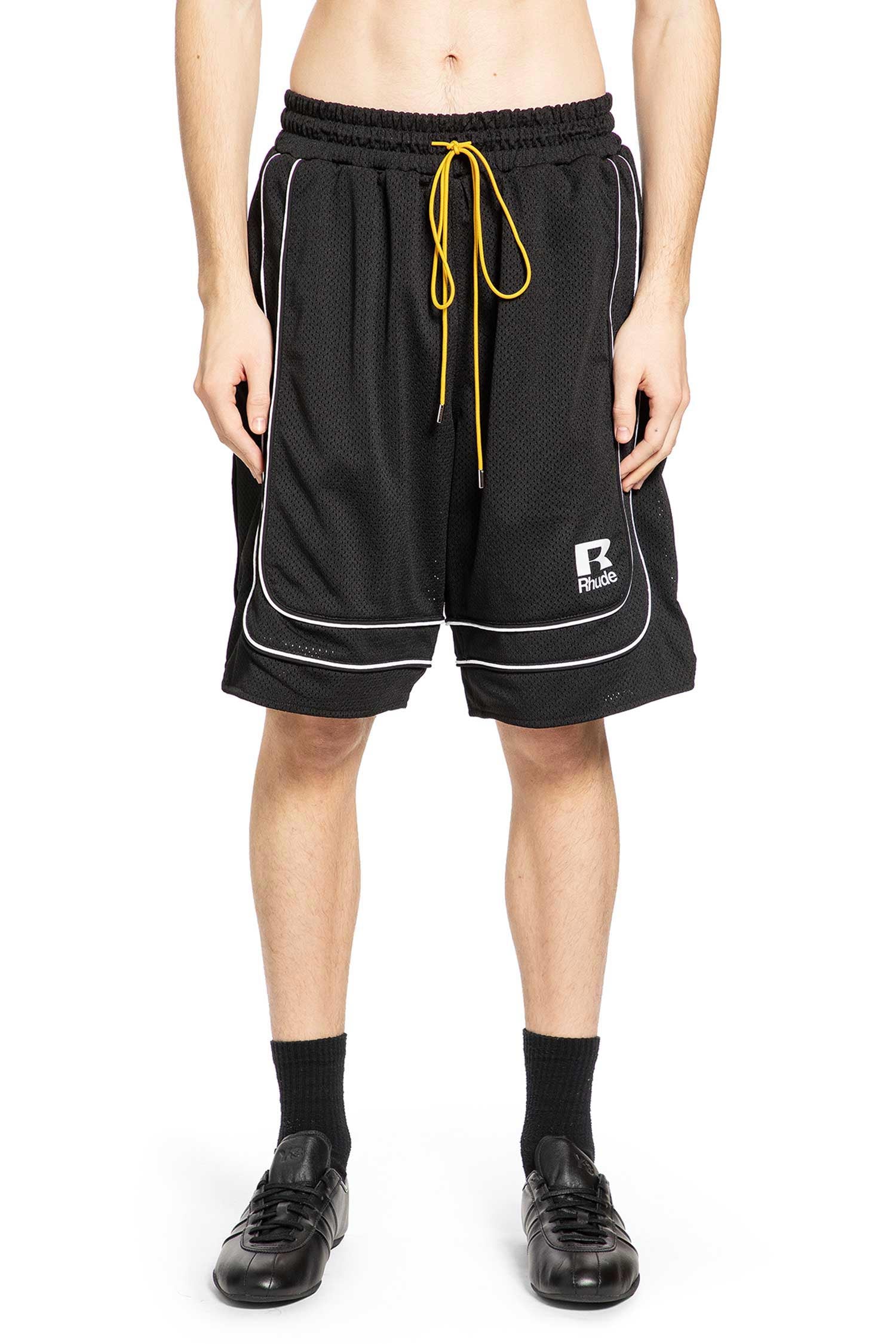 RHUDE Baggy Mesh Basketball Shorts, view 2