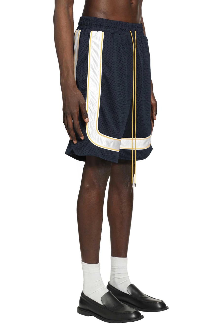 RHUDE Baggy Track Shorts, view 3