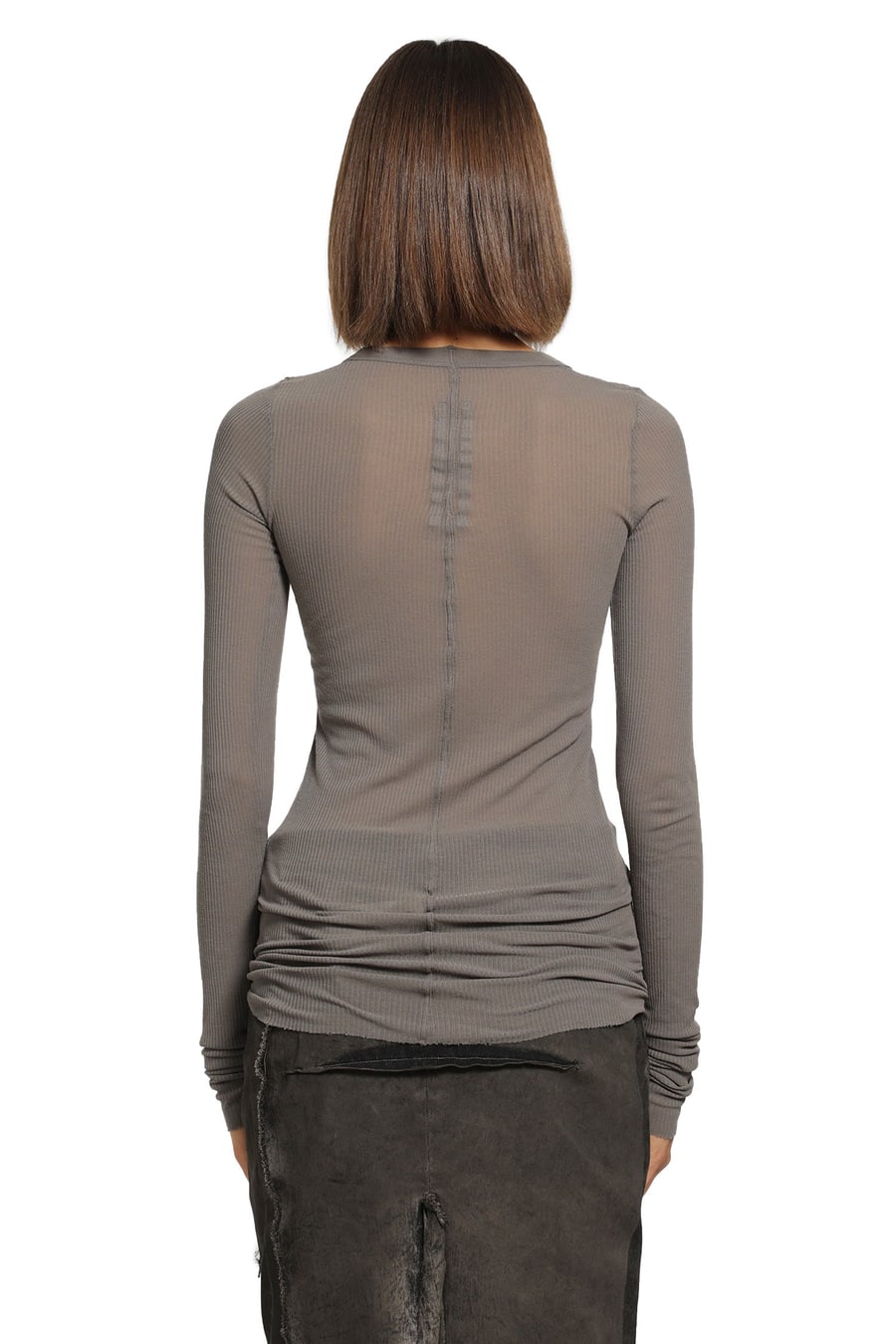 Rick Owens Tower Rib LS T, view 4