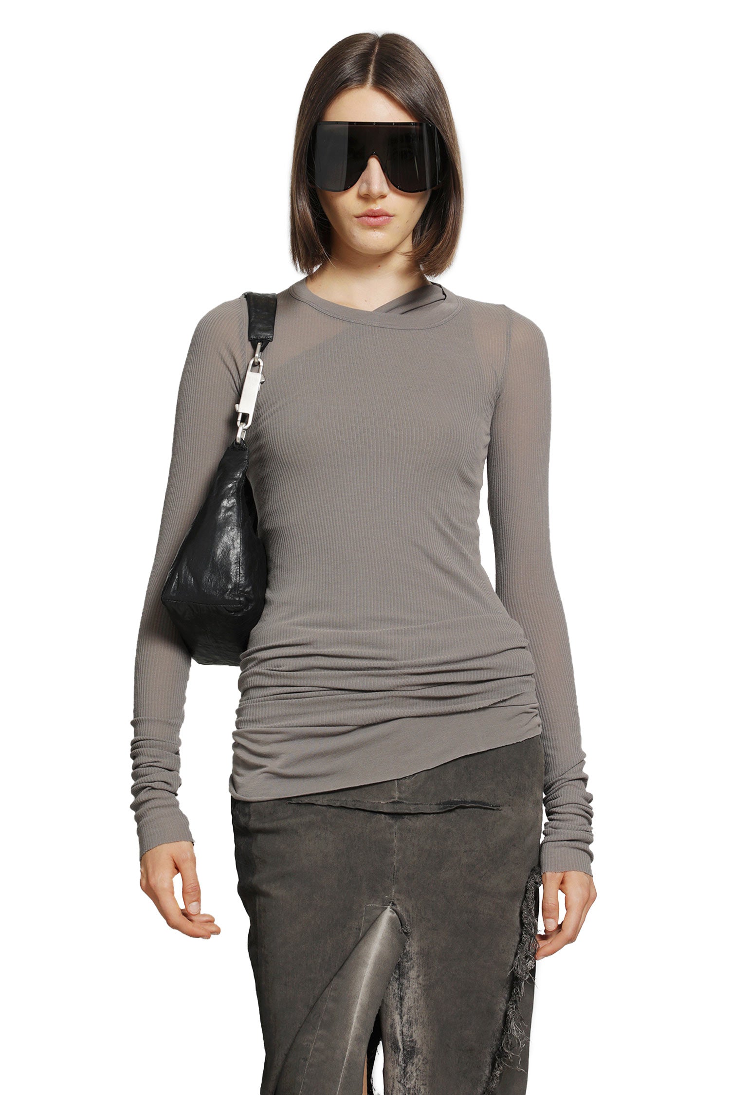 Rick Owens Tower Rib LS T