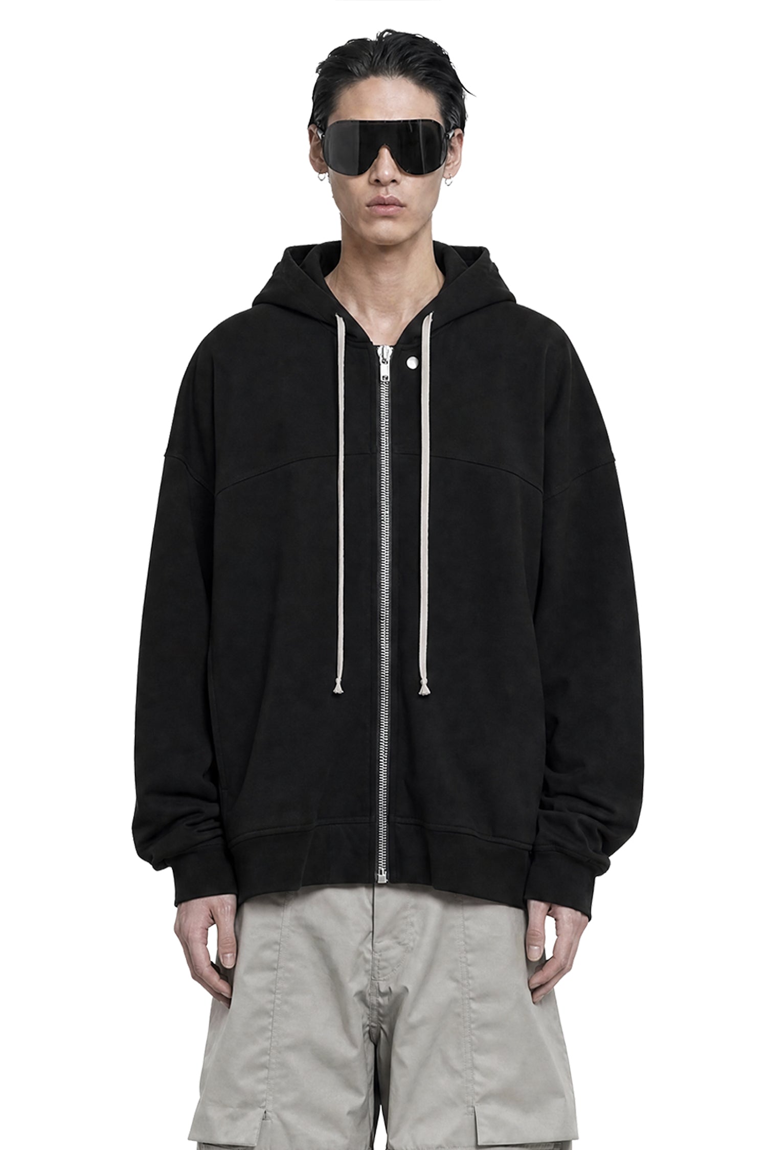 Rick Owens Tower Windbreaker in Heavy Jersey