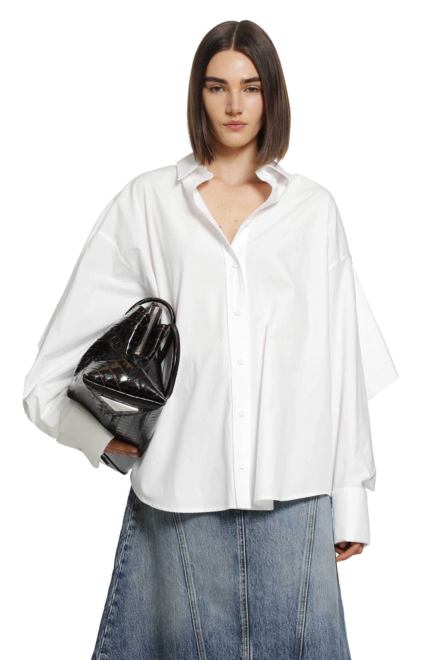 The Attico Cotton Poplin Shirt