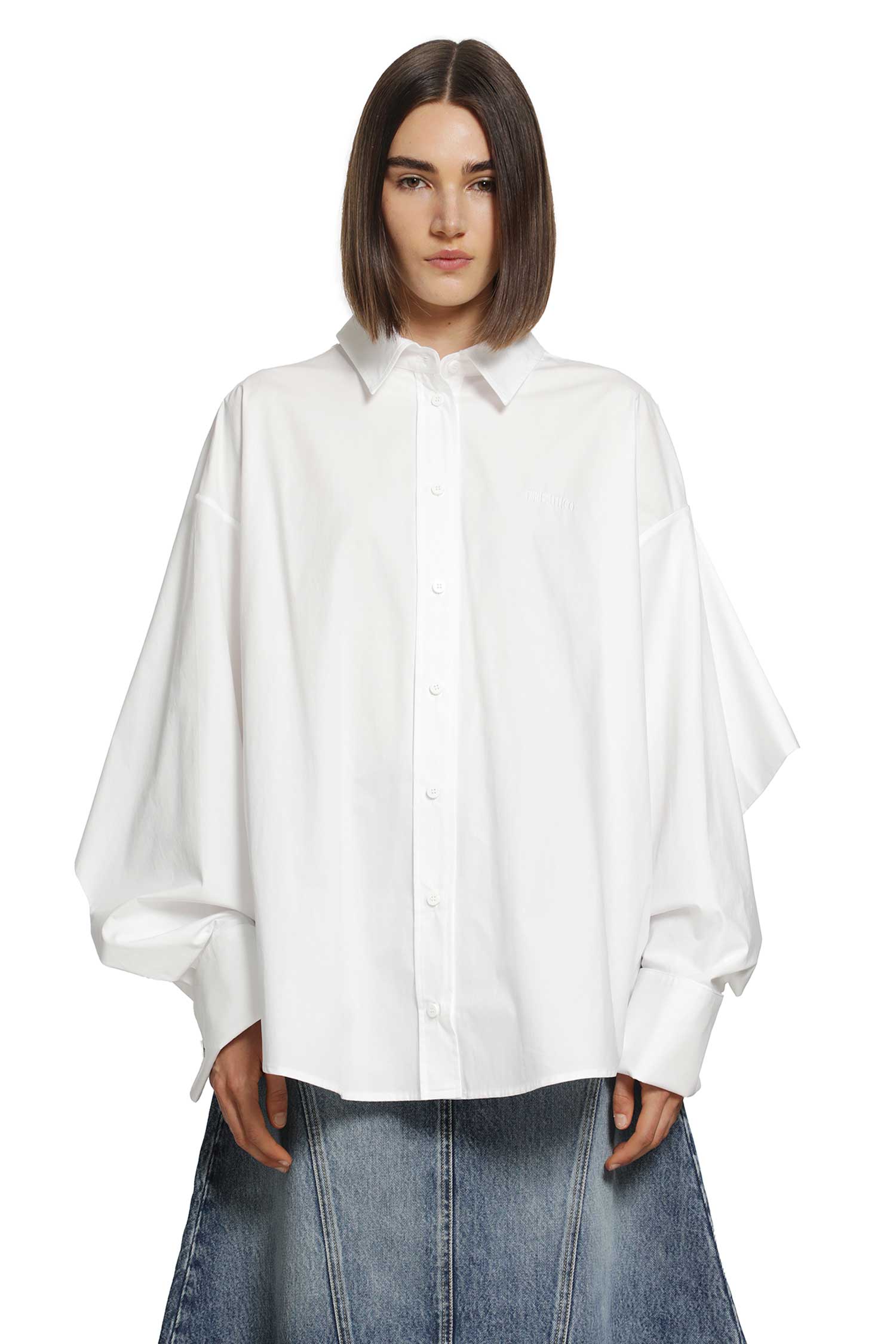 The Attico Cotton Poplin Shirt, view 2