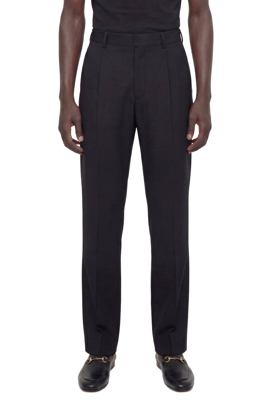 Gucci Wool Silk Twill Pants