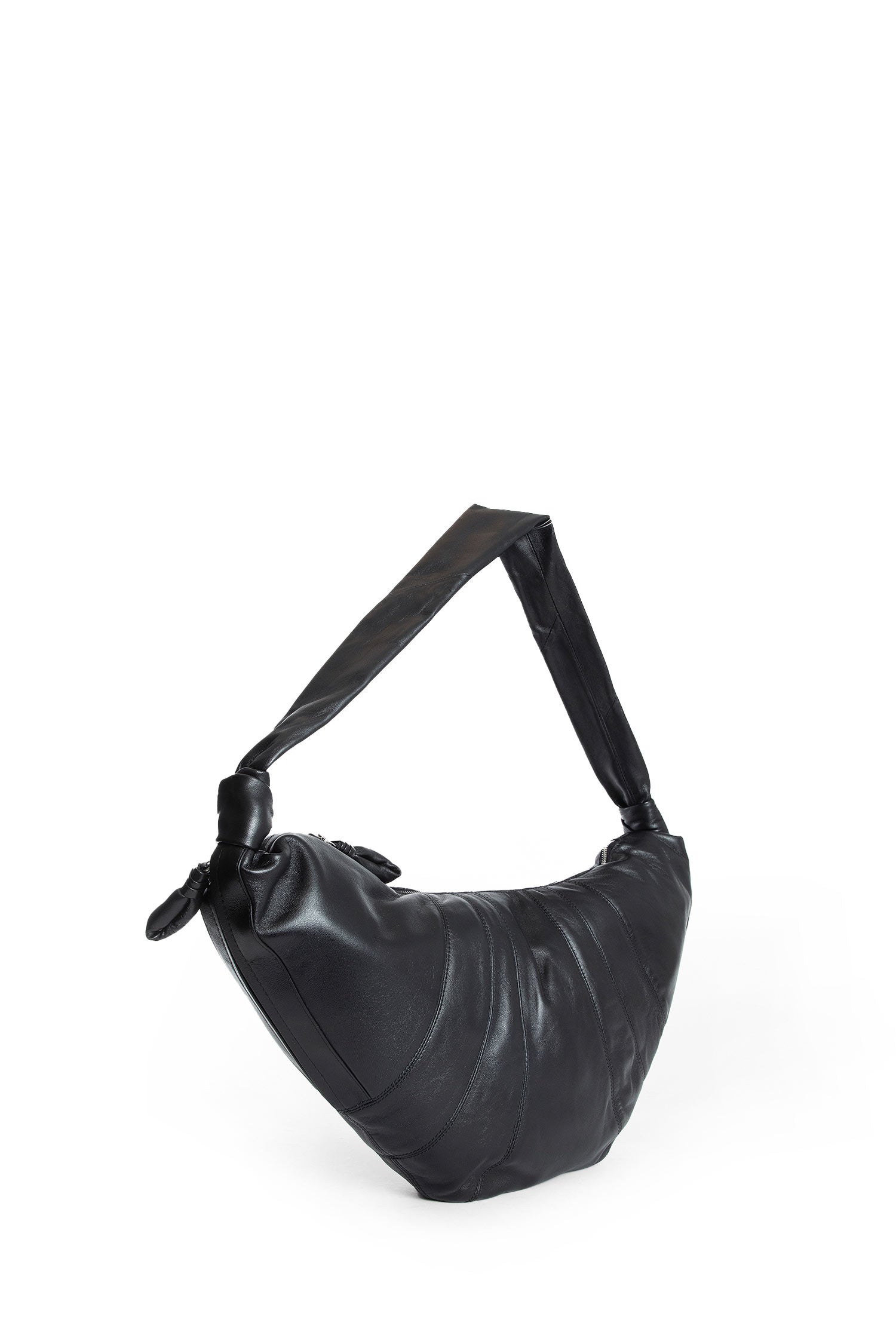Lemaire Large Croissant Bag In Soft Nappa Leather, view 2