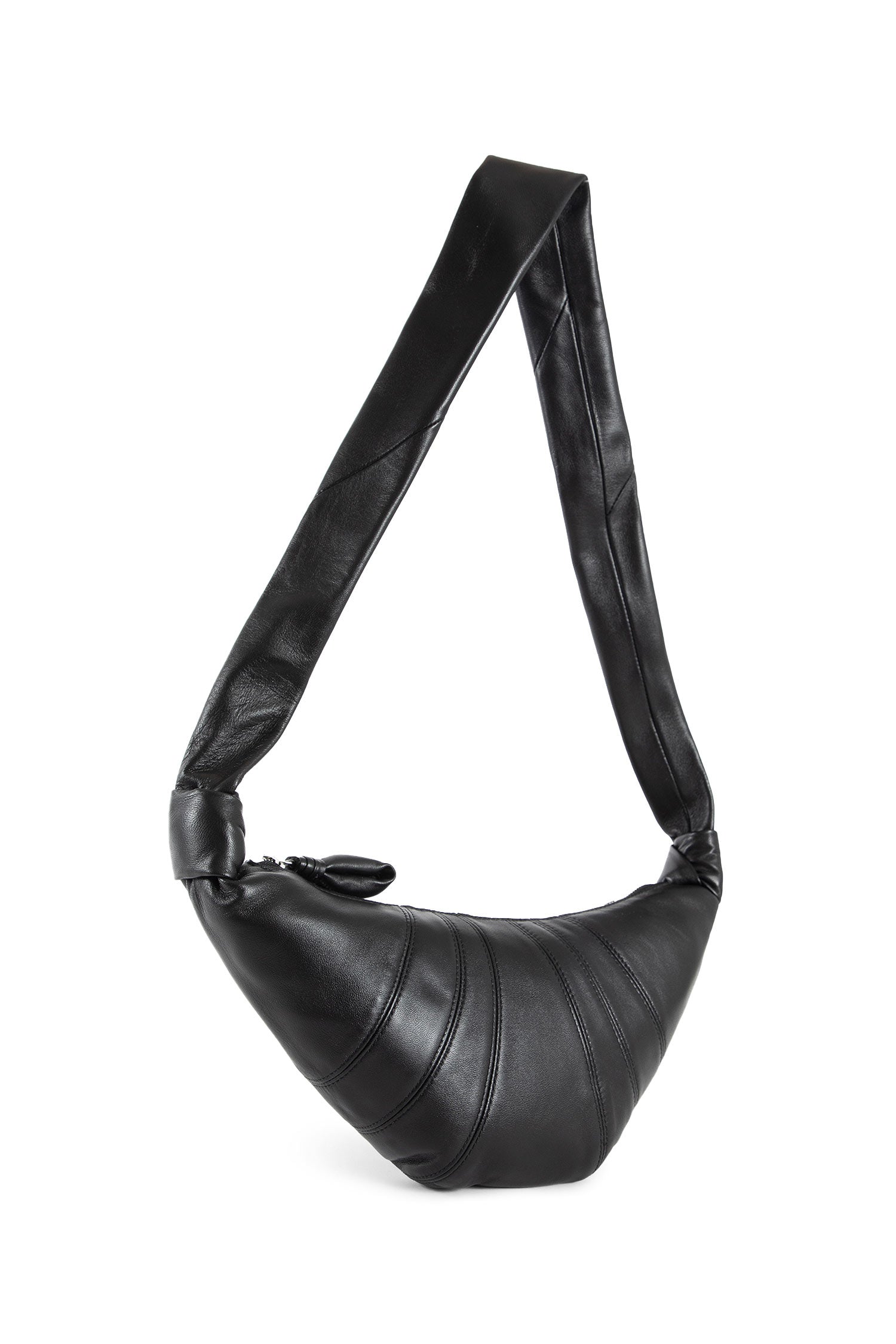 Lemaire Small Croissant Bag In Leather, view 2