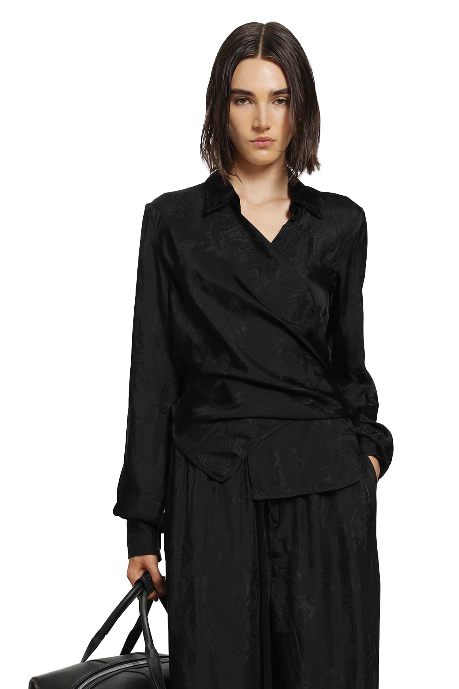 Ann Demeulemeester Alba Wrap Shirt