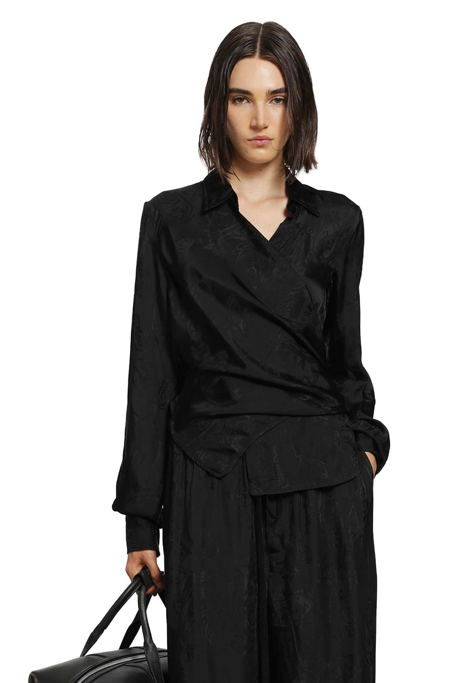 Ann Demeulemeester Alba Wrap Shirt