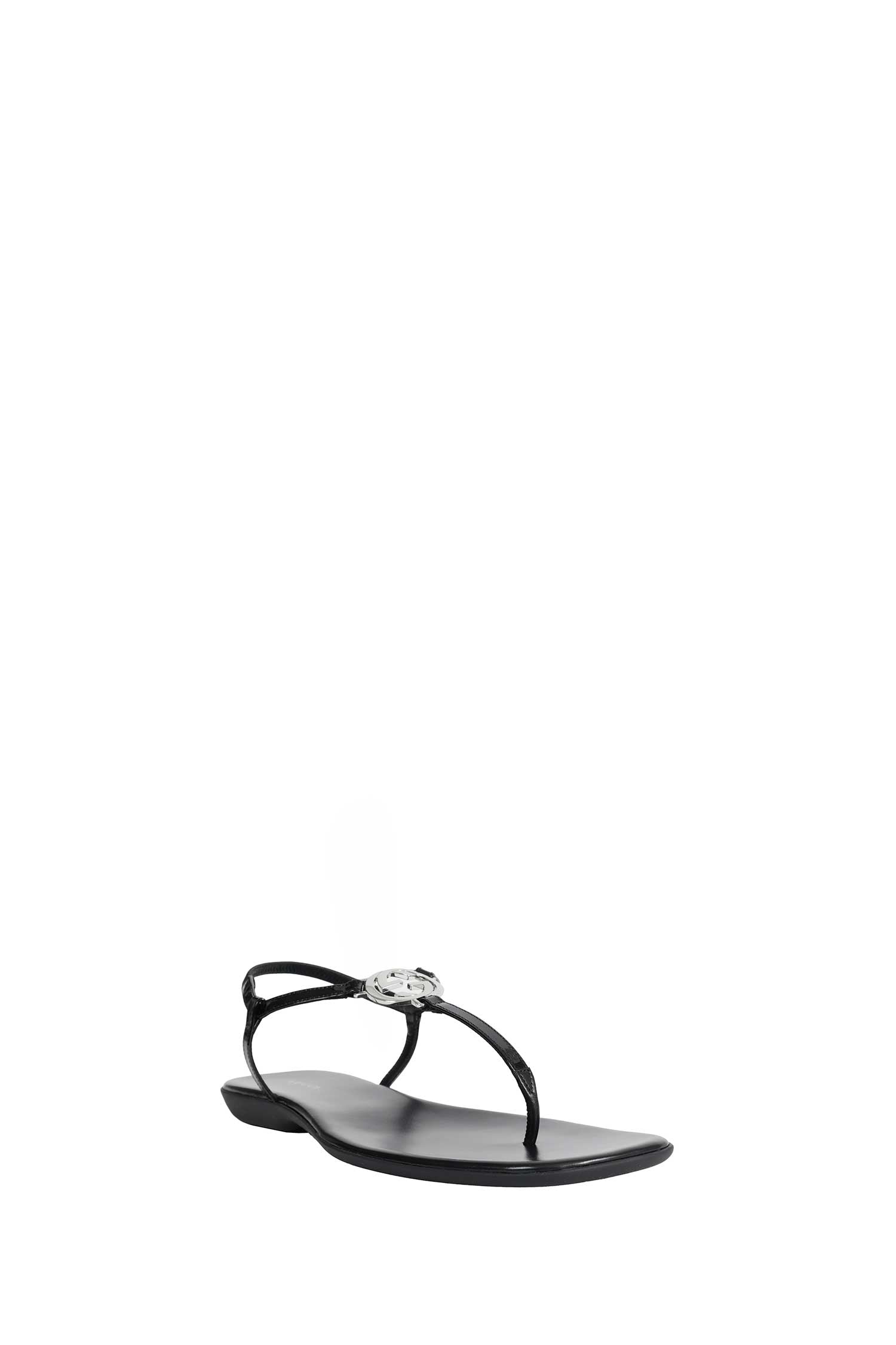 Gucci Interlocking G Thong Sandals, view 2