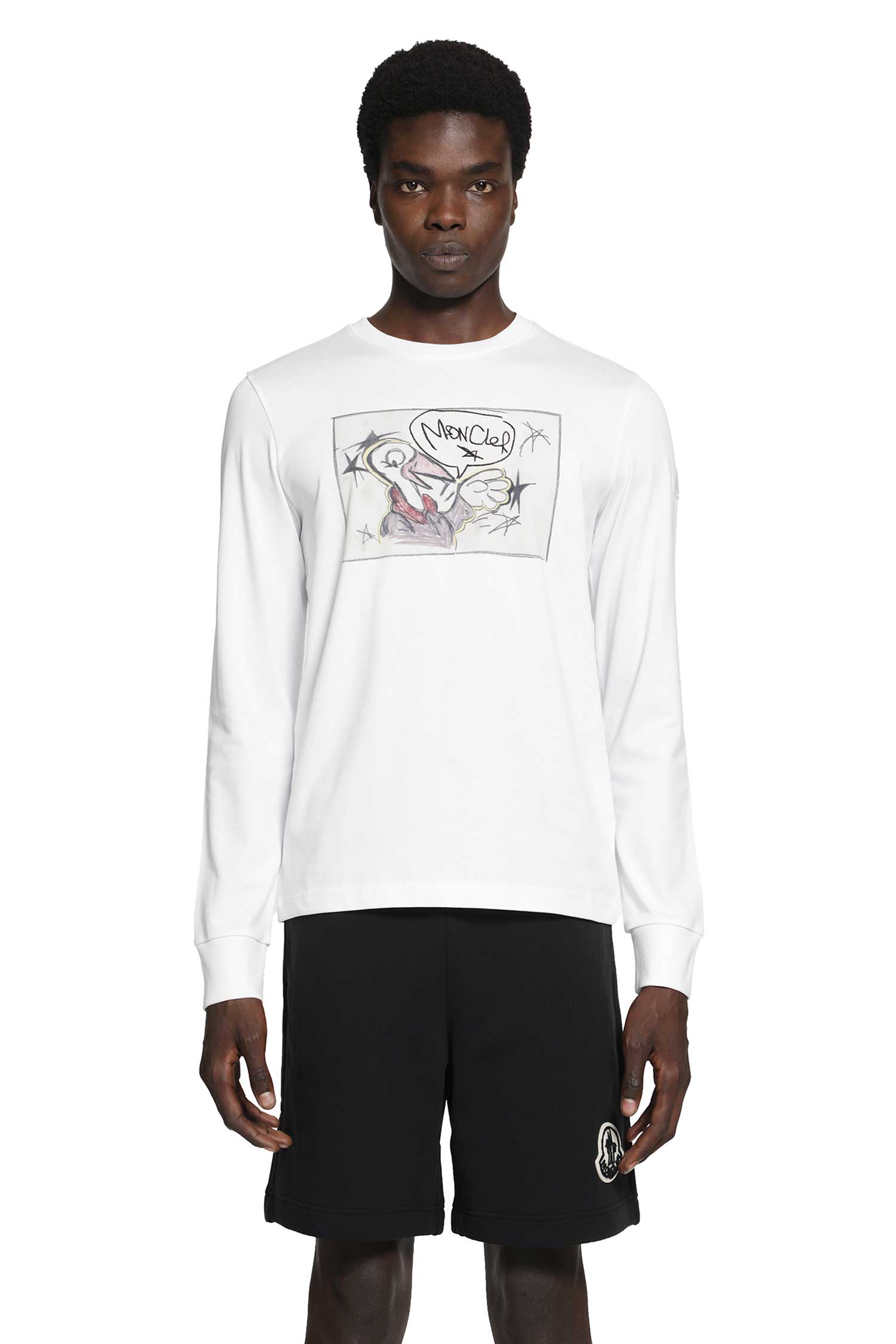Moncler Gilga Farm Cotton Long Sleeve T-Shirt