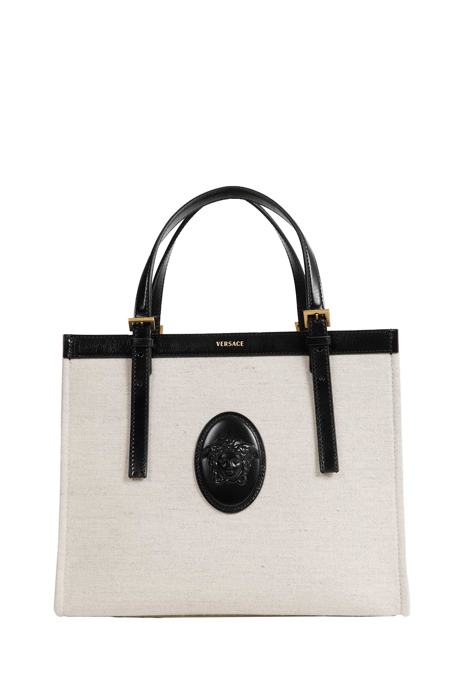 Versace Rivière Canvas Tote Bag