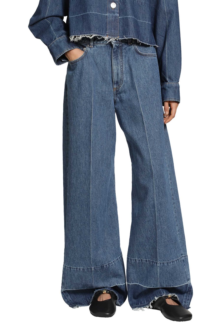 Givenchy Wide Leg Jeans
