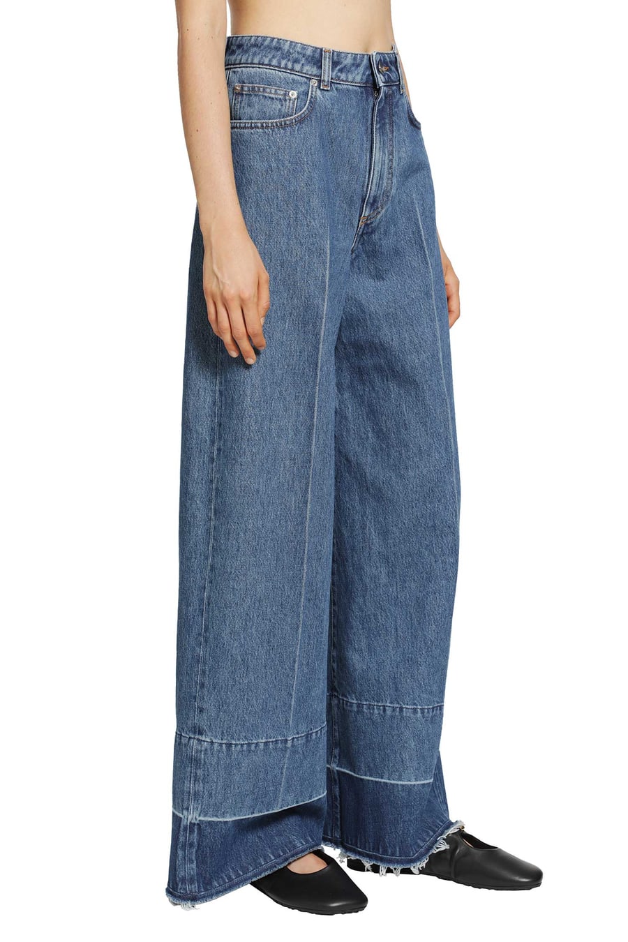 Givenchy Wide Leg Jeans, view 3