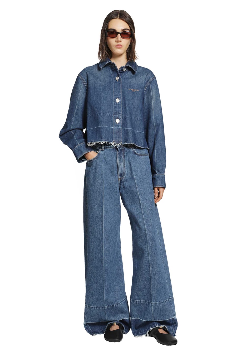 Givenchy Wide Leg Jeans, view 6